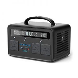 Anker Portable Generator 778Wh, 545 Portable Power Station (PowerHouse 778Wh), 500W Outdoor Generator with 110V 2-AC Outlets, 2X 60W PD Outputs and LED Light for RV, Camping, Emergencies, and More